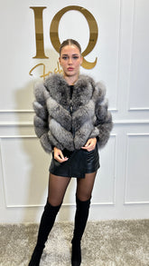 Haina blana Valery Grey